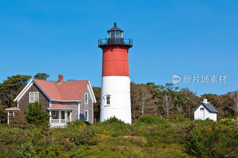 Nauset lighthuse，好望角，Ma